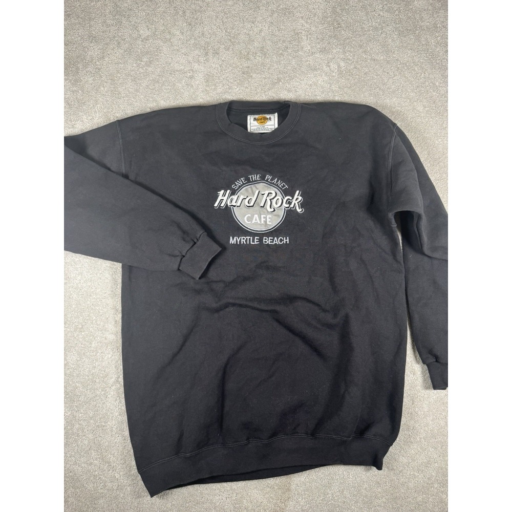 Vintage 90's‎ Hard Rock Cafe Myrtle Beach Crewneck Sweatshirt Size XL USA MADE